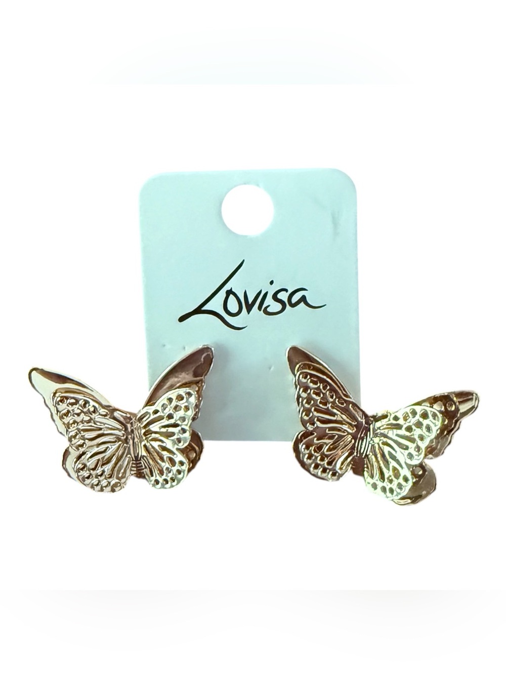Lovisa Gold Butterfly Stud Earrings